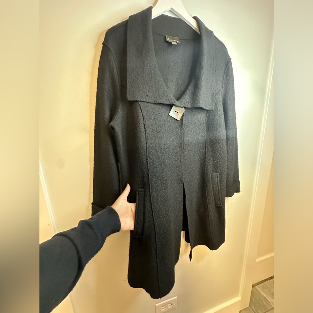 Apropos Wool Rayon Lightweight Jacket Heater Coas… - image 7